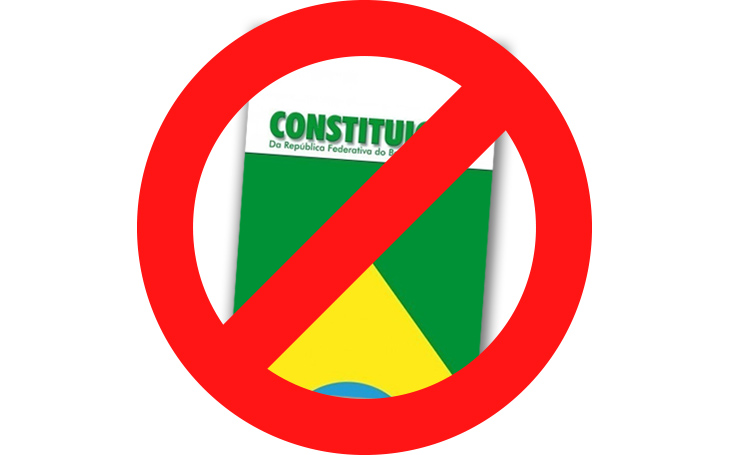 You are currently viewing Nem a Constituição pegou